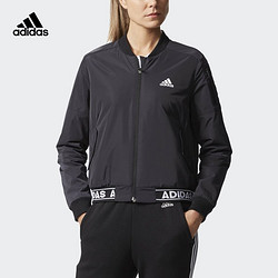 adidas 阿迪达斯 CE2535 女子  运动型格夹克 黑