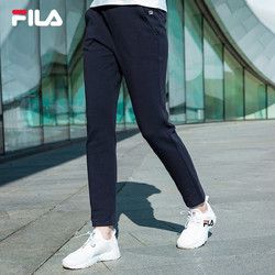 FILA 斐乐官方 女子针织长裤 2019春季新款运动裤女裤子