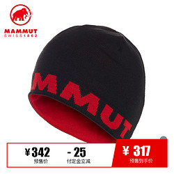 MAMMUT/猛犸象 男女款户外保暖双面式针织帽子Mammut Logo Beanie