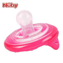 Nuby 努比 全硅胶安抚奶嘴2个装 多色可选