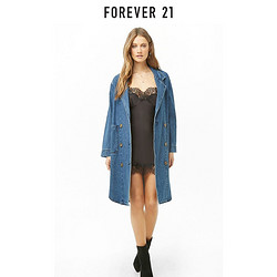 Forever21 00327830 女士牛仔大衣