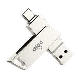 aigo 爱国者 U350 32GB Type-C USB3.0双接口U盘