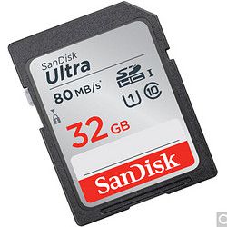 SanDisk 闪迪 Ultra SDHC UHS-I Class10 SD存储卡 32GB