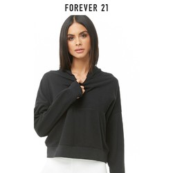 FOREVER 21  00301532 女士织物连帽卫衣