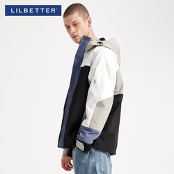 Lilbetter外套男连帽工装服潮牌春装上衣宽松港风夹克男士外衣潮