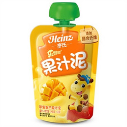 Heinz 亨氏 乐维滋果汁泥 苹果香芒 120g