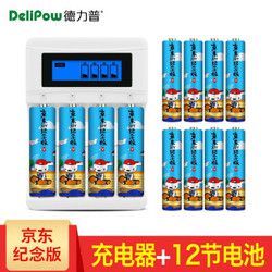 Delipow 德力普 JOY定制 5号7号 充电电池套装 12节