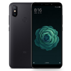 MI 小米6X 全网通 智能手机 6GB 128GB 曜石黑