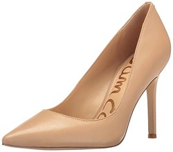 Sam Edelman 女 侏罗纪公园 跑赢霸王龙 款高跟鞋 Hazel Pump 经典裸色(保税区发货 包税包邮)