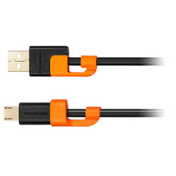 PowerSync 包尔星克 安卓手机 MicroUSB 数据线 0.5m