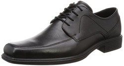 ECCO 男式 johannesburg derby Black  8/8.5 UK