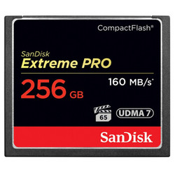 SanDisk 闪迪 至尊超极速 CF存储卡 256GB 160MB/秒