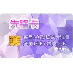 电信 4G先锋上网卡 共含30G（24G本地流量+6G国内流量，4G/3G网络通用无线路由器/wifi/mifi上网卡）