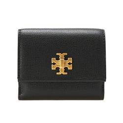 toribachi TORY BURCH钱包女士对开钱包黑色黑KIRA FOLDABLE MEDIUM WALLET 45302 001 BLACK