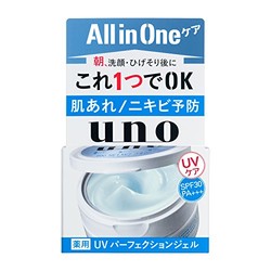 2018新品 UNO ALL IN ONE 抵御紫外线 防晒啫喱面霜80g