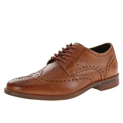 ROCKPORT 乐步 Style Purpose Perfed Wingtip 男士休闲皮鞋