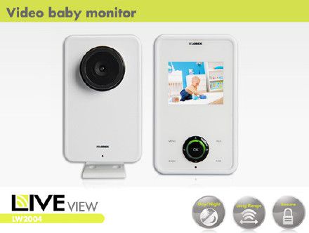 降$10：LOREX LW2004 Video Baby Monitor  宝宝无线监控器