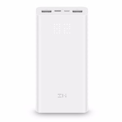 ZMI 紫米 QB821 双向快充数显移动电源 20000mAh