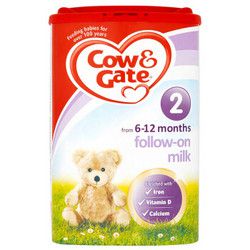 Cow&Gate 英国牛栏 婴幼儿奶粉 2段 6-12个月 900g *2件